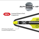 6 St&uuml;ck 20 EVO-X Center Punch Premium Bolzen mit Alpha-Nocks