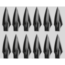 12 Stück Vermin Broadhead Spitzen für Barnett...