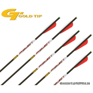 6 St&uuml;ck 16 GoldTip Swift Armbrust Bolzen Carbon