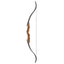 Jagdrecurve Bogen Ragim Impala LH 62 60lbs
