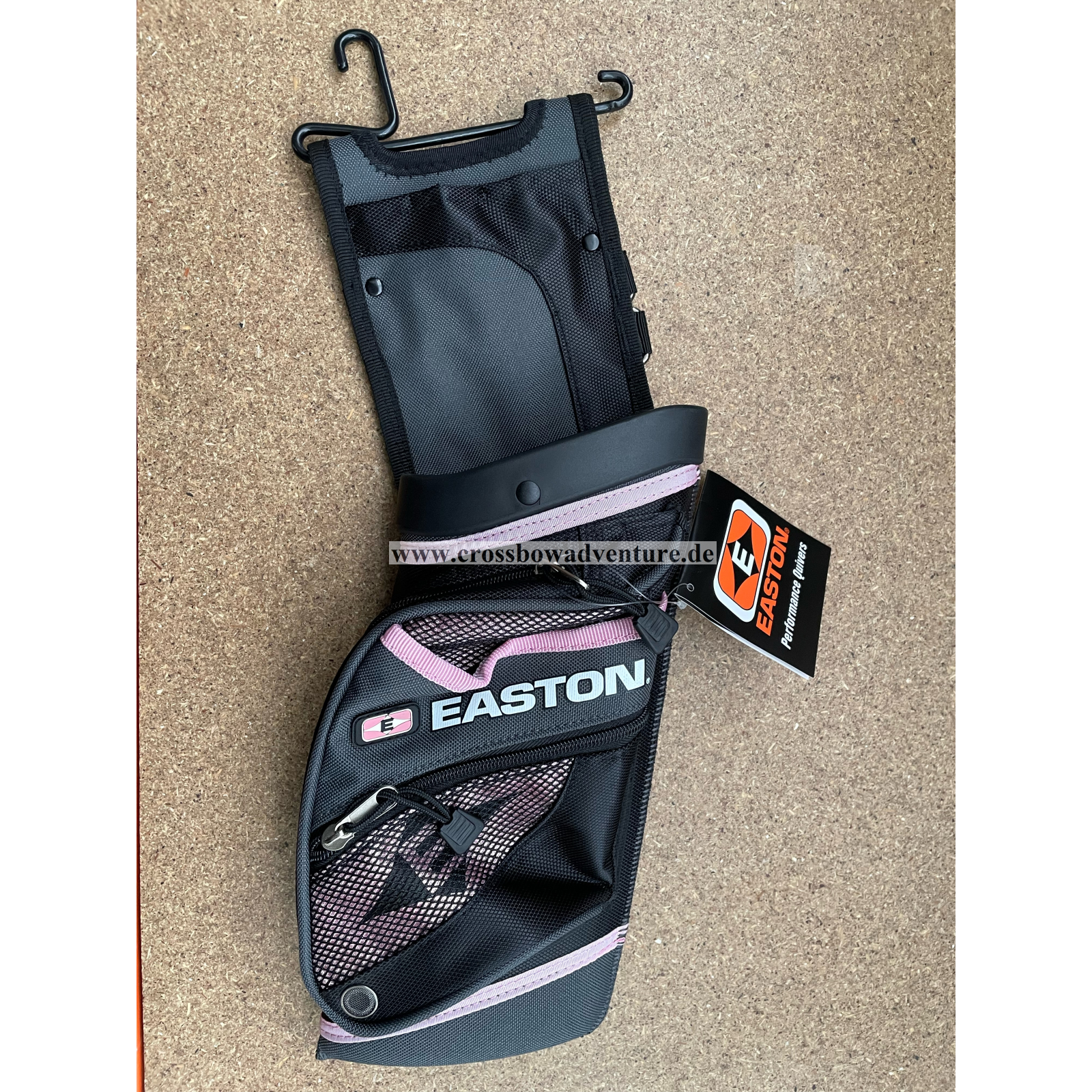 Easton 127693|TF - Tracolla da Polso in Neoprene, Nero/Argento Easton 127693|TF - Tracolla da Polso in Neoprene, Nero/Argento